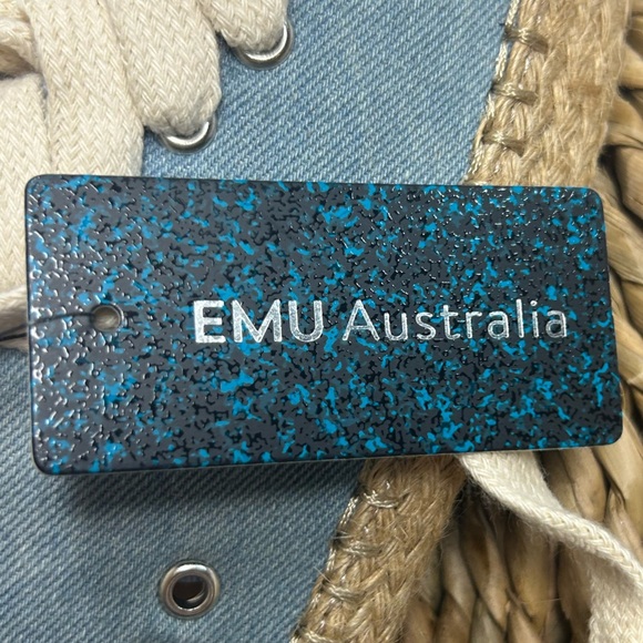 NWT Emu Australia “Ever Natural” Ladies Chambray Fashion Sneakers. Size 10. - Picture 4 of 12
